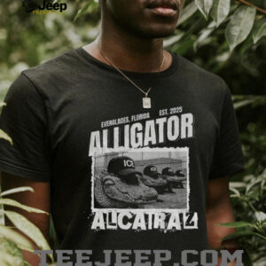 Alligator Alcatraz ICE Donald Trump Everglades shirt