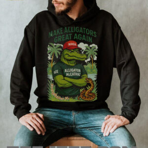 Alligator Alcatraz MAGA red hat make Alligators great again shirt
