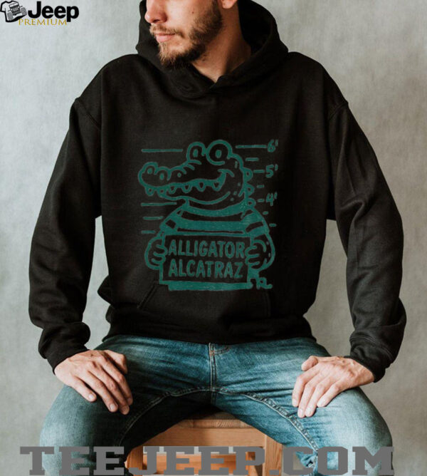 Alligator Alcatraz Mugshot Cartoon Gator shirt