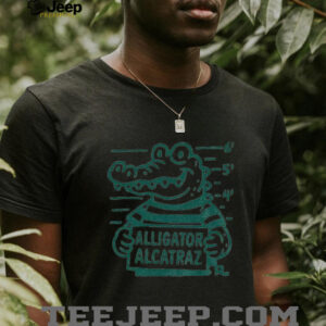Alligator Alcatraz Mugshot Cartoon Gator shirt