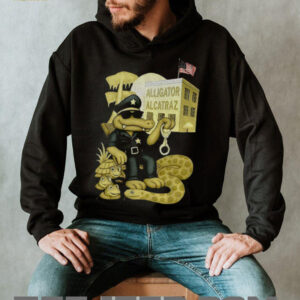 Alligator Alcatraz Welcome To America Bitches shirt