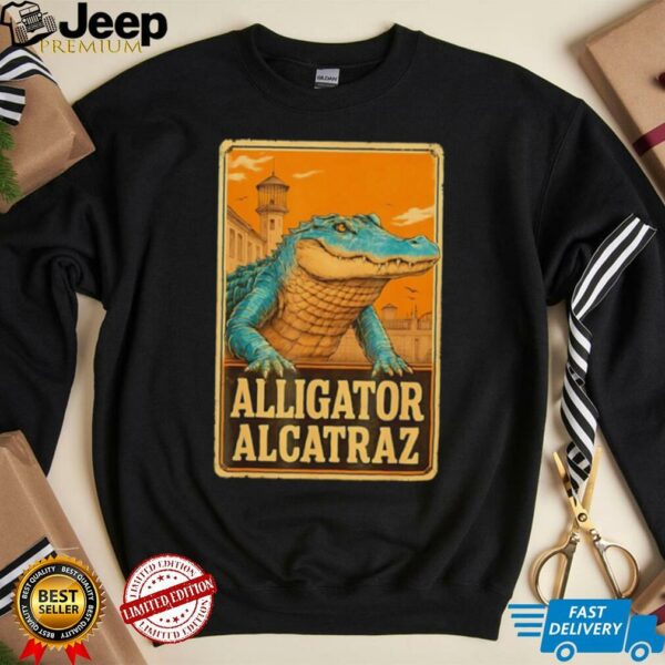Alligator Alcatraz detention Florida shirt
