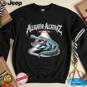 Alligator Alcatraz helicopter light shirt