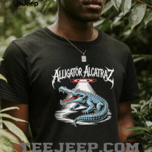 Alligator Alcatraz helicopter light shirt