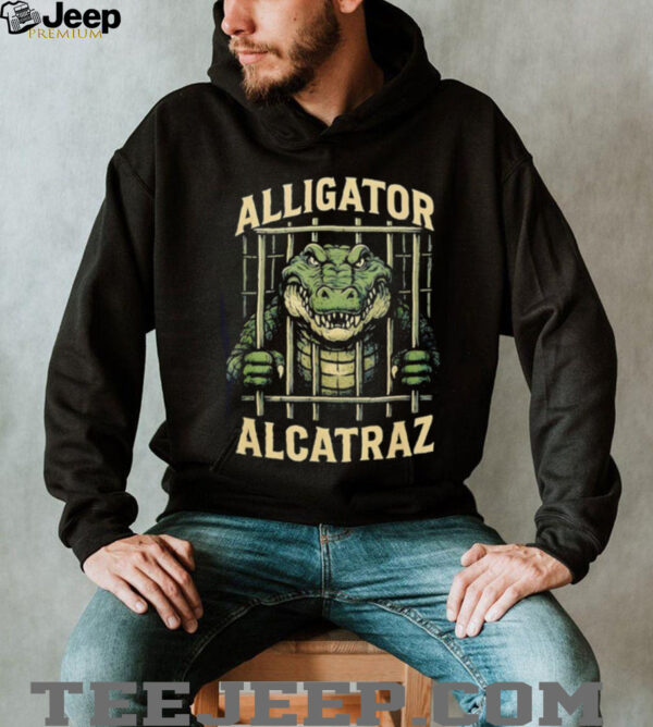 Alligator Alcatraz locked up swamp shirt