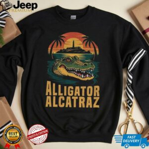 Alligator Alcatraz retro shirt