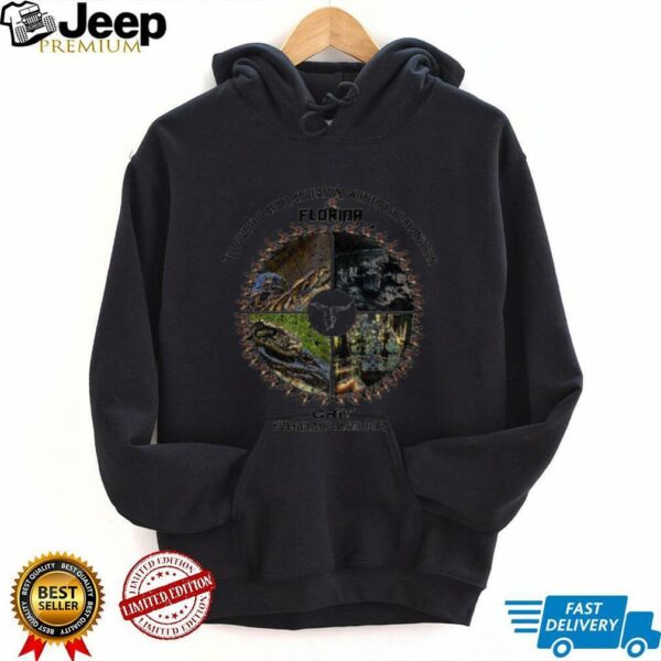 Alligator Everglades Alcatraz I’ll give you 45 no 47 reasons why you shouldn’t run Florida Grit shirt