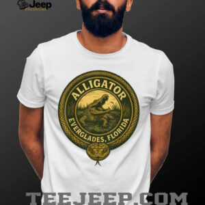 Alligator Florida Everglades Funny Design T Shirt