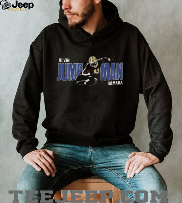 Alvin Kamara Jump Man 41 New Orleans Saints Shirt
