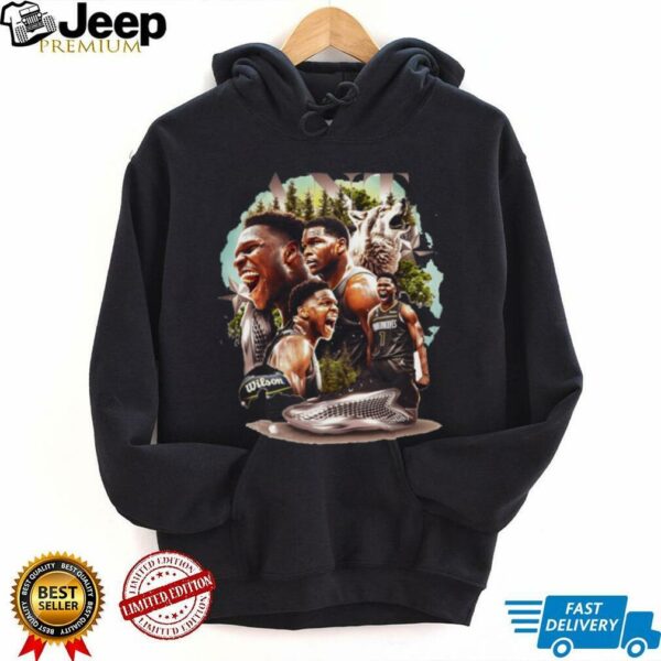 Anthony Edwards Minnesota Timberwolves basketball 2025 NBA shirt