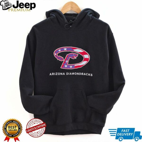 Arizona Diamondbacks USA flag shirt