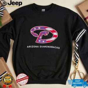 Arizona Diamondbacks USA flag shirt