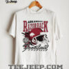 Arkansas Razorbacks hit that line varsity helmet shirt