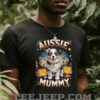 Womens Sport Animals Deer V Neck Shirt