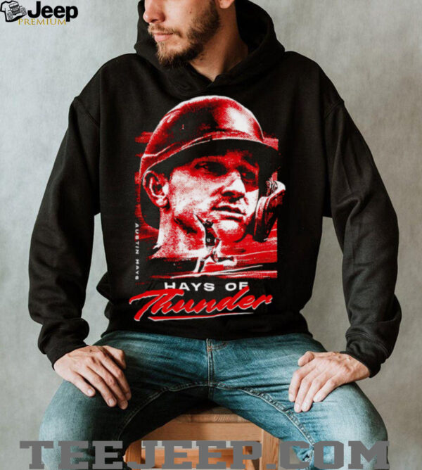 Austin Hays of Thunder Racing shirt