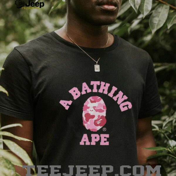 BAPE ABC Camo College Shirt