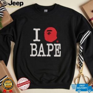 BAPE LOGO INSIDE OUT RELAXED FIT Shirt