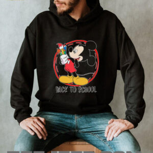 Back to school Mickey Mouse paintbrush art shirt