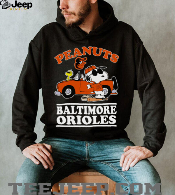 Baltimore Orioles Peanuts Snoopy Shirt