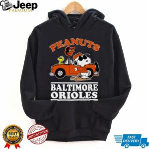 Baltimore Orioles Peanuts Snoopy Shirt