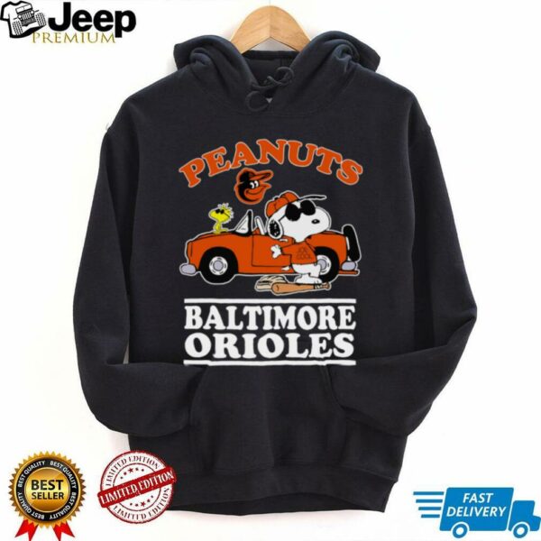 Baltimore Orioles Peanuts Snoopy Shirt