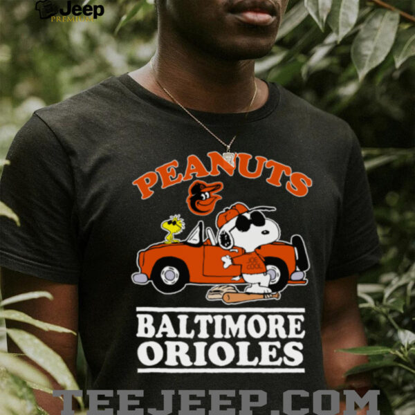 Baltimore Orioles Peanuts Snoopy Shirt