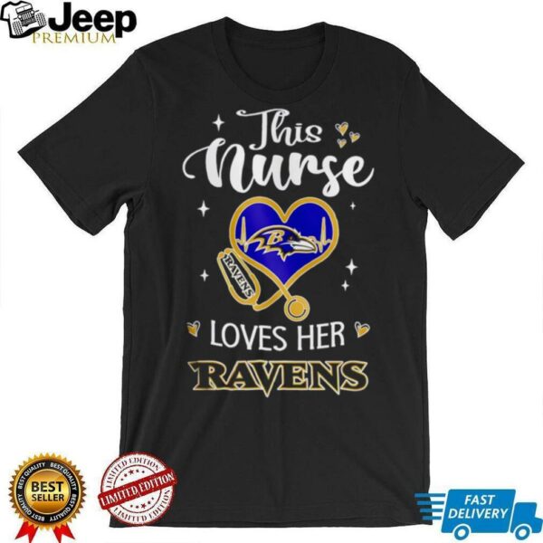 Baltimore Ravens NFL this Nurse Appreciation Month 2025 shirt