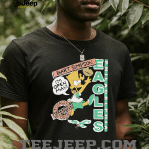 Bart Simpson Eagles NFL shirt