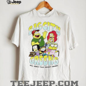Big City Greens Bill Nancy Tilly Cricket Gramma cartoon shirt