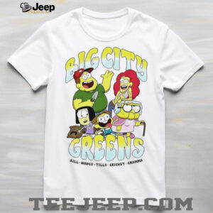 Big City Greens Bill Nancy Tilly Cricket Gramma cartoon shirt