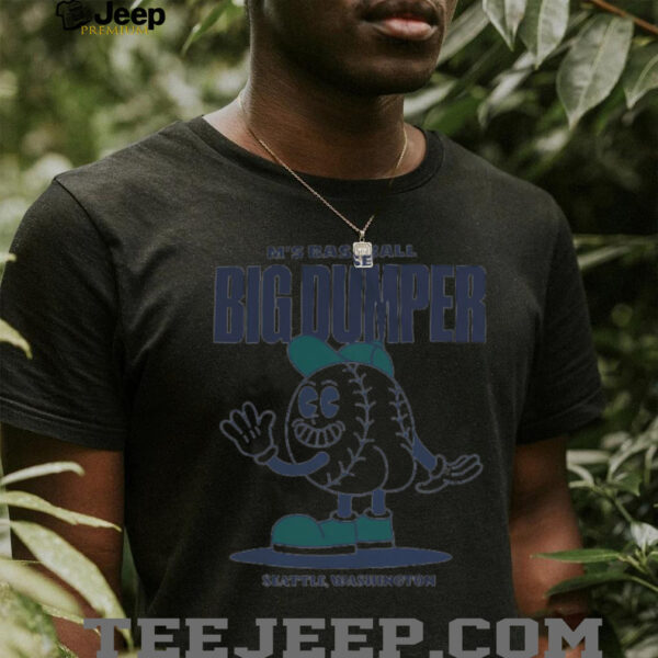Big Dumper Cal Raleigh Seattle Mariners Baseball Mid Summer cartoon shirt
