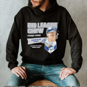 Big League Chew Aaron Judge Grand Slam Grape The Ballplayers Bubble Gum shirt