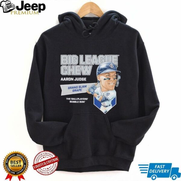 Big League Chew Aaron Judge Grand Slam Grape The Ballplayers Bubble Gum shirt
