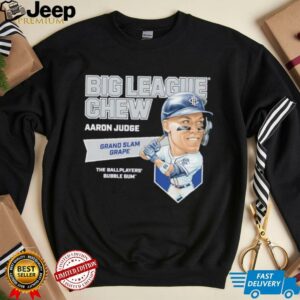 Big League Chew Aaron Judge Grand Slam Grape The Ballplayers Bubble Gum shirt