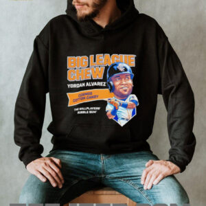 Big League Chew Yordan Alvarez Cosmos Cotton Candy The Ballplayers Bubble Gum shirt