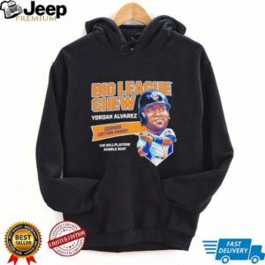 Big League Chew Yordan Alvarez Cosmos Cotton Candy The Ballplayers Bubble Gum shirt