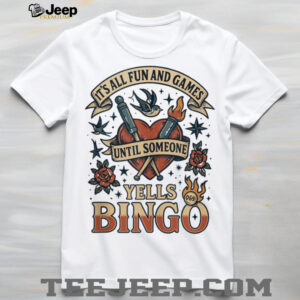 Bingo Tattoo Tee Mom Lucky Bingo Queen Top Shirt
