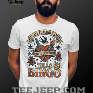 Bingo Tattoo Tee Mom Lucky Bingo Queen Top Shirt