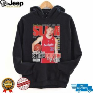 Blake griffin los angeles clippers NBA slam cover shirt