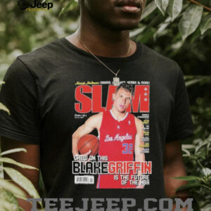 Blake griffin los angeles clippers NBA slam cover shirt