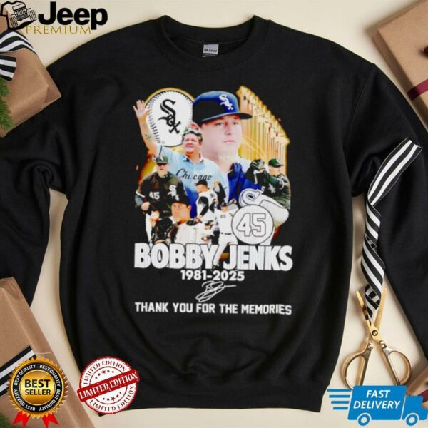 Bobby Jenks 1981 2025 thank you for the memories shirt