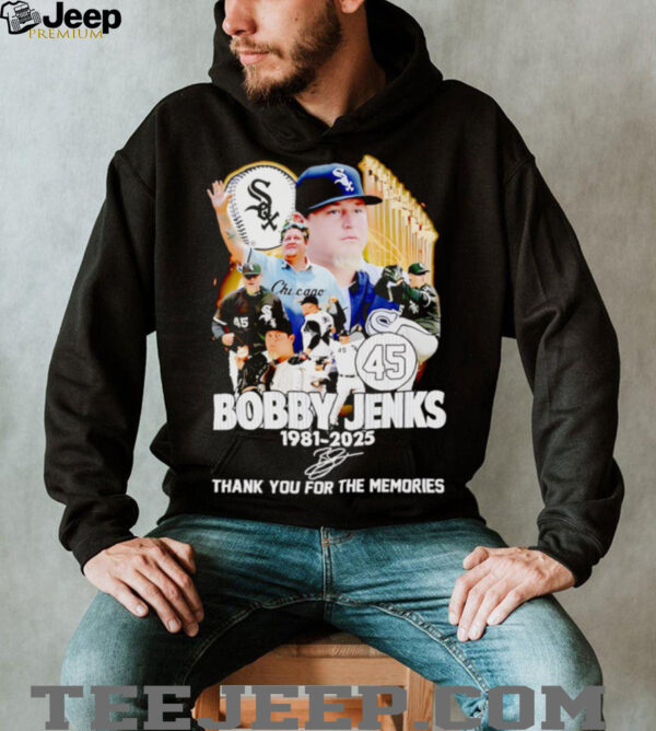 Bobby Jenks 1981 2025 thank you for the memories shirt