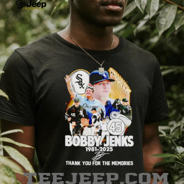 Bobby Jenks 1981 2025 thank you for the memories shirt