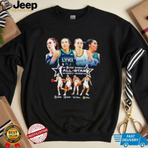 Breanna Stewart Napheesa Collier Paige Bueckers and Gabby Williams Indy 2025 WNBA All Stars shirt