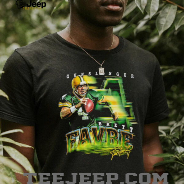 Brett Favre Green Bay Packers grunge signature shirt