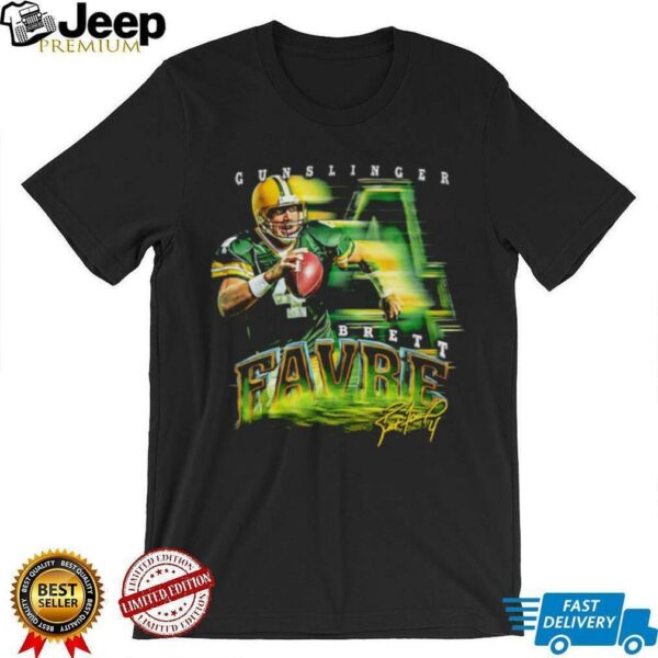 Brett Favre Green Bay Packers grunge signature shirt