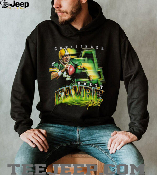 Brett Favre Green Bay Packers grunge signature shirt