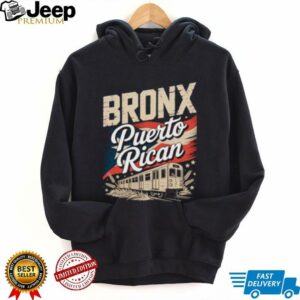 Bronx Puerto Rican Heritage Subway Train Vintage Urban Pride Pullover Shirt