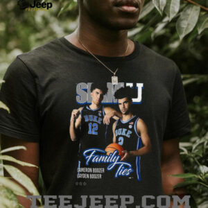 Brothers Cameron Boozer Cayden Boozer Slam Cover T shirt