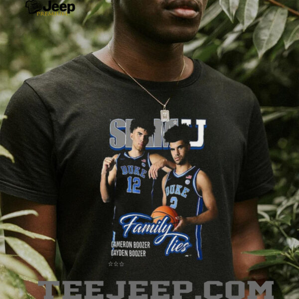 Brothers Cameron Boozer Cayden Boozer Slam Cover T shirt